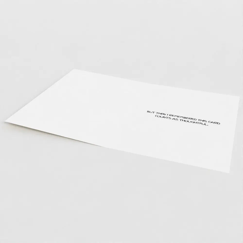 I Was Going to Get You an "Amazing Gift" Funny Greeting Card - JazzyCrafting