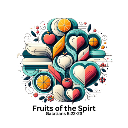 Fruit of the Spirt, Coaster, Galatians 5:22-23