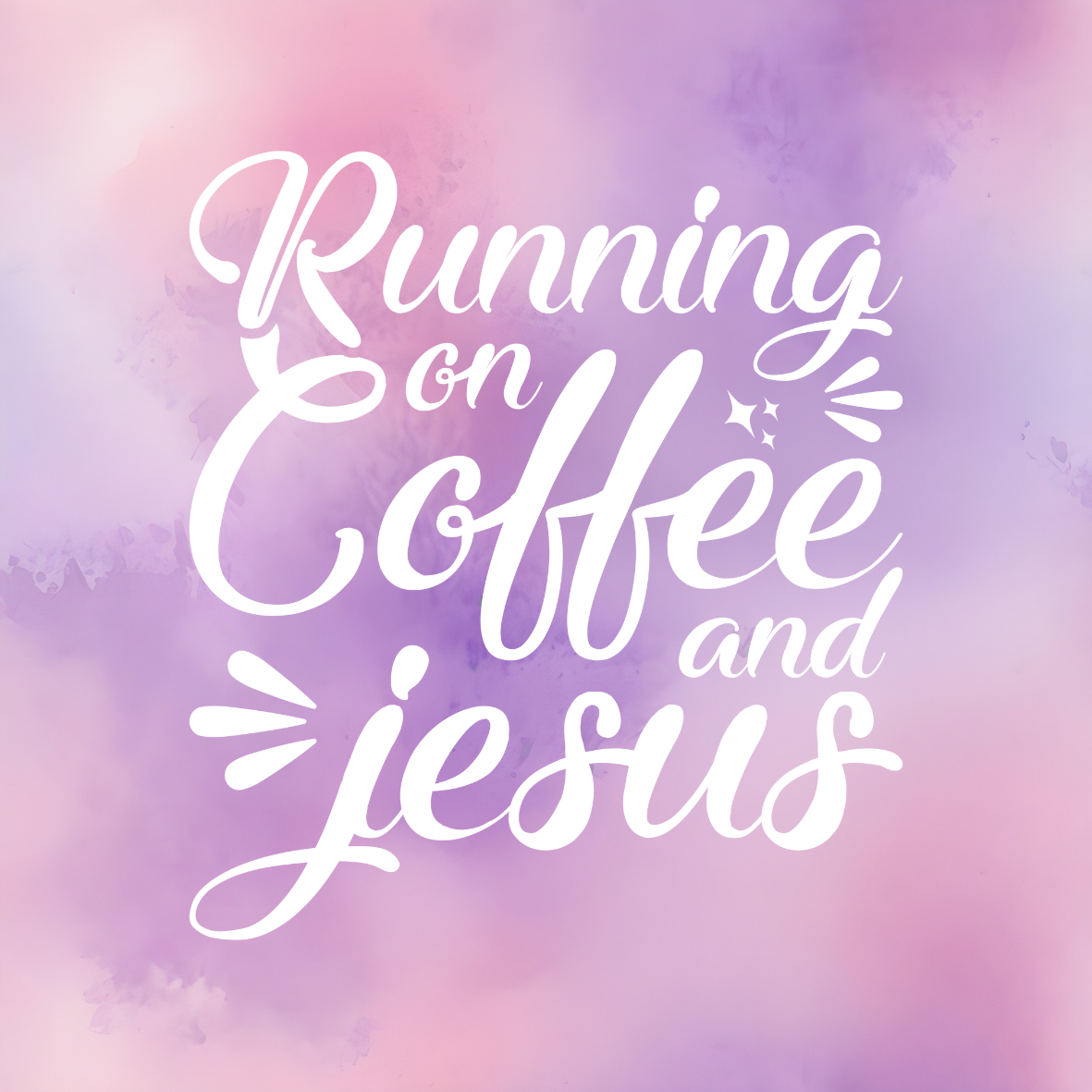 Running on Coffee and Jesus Coaster