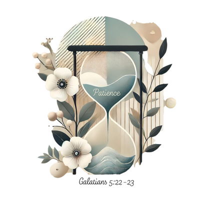 Fruit of the Spirt Patience, Coaster, Galatians 5:22-23