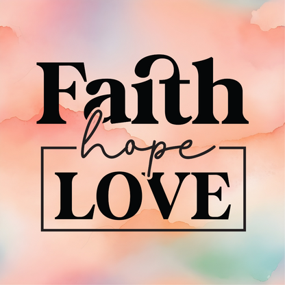 Faith Hope Love, Coaster