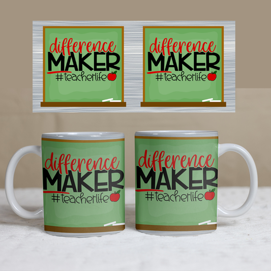 Teacher Mug, Difference Maker