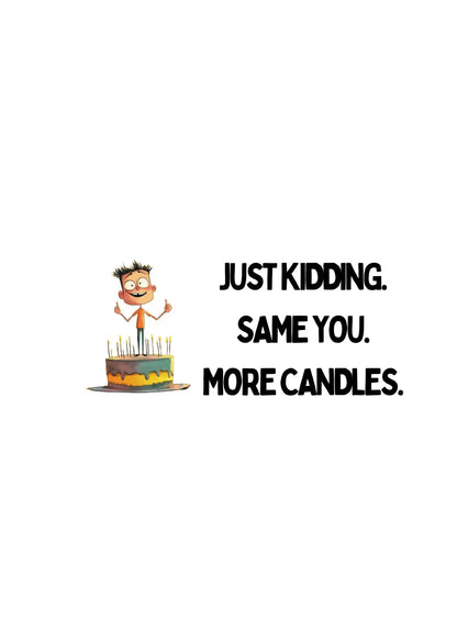 Another Year Older, Wiser, and Distinguished – Funny Birthday Greeting Card - JazzyCrafting
