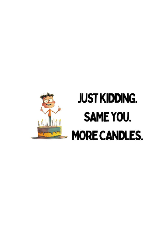 Another Year Older, Wiser, and Distinguished – Funny Birthday Greeting Card - JazzyCrafting