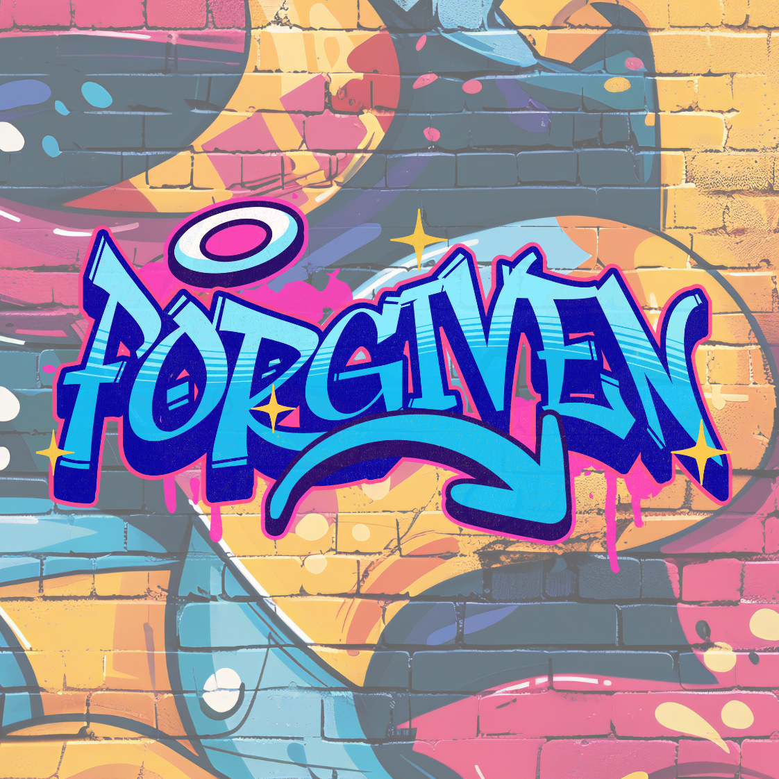 Graffiti Forgiven Coaster