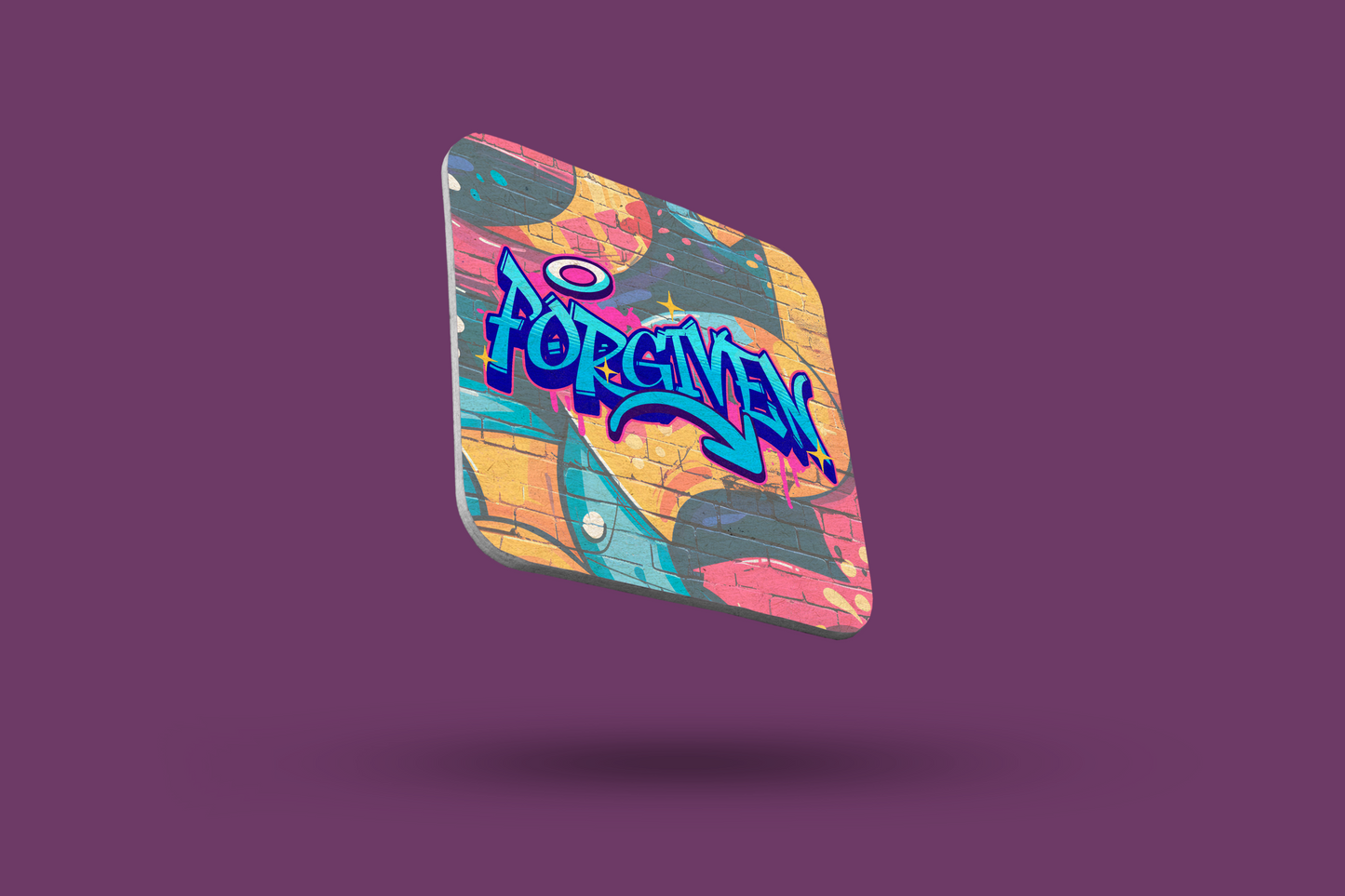 Graffiti Forgiven Coaster