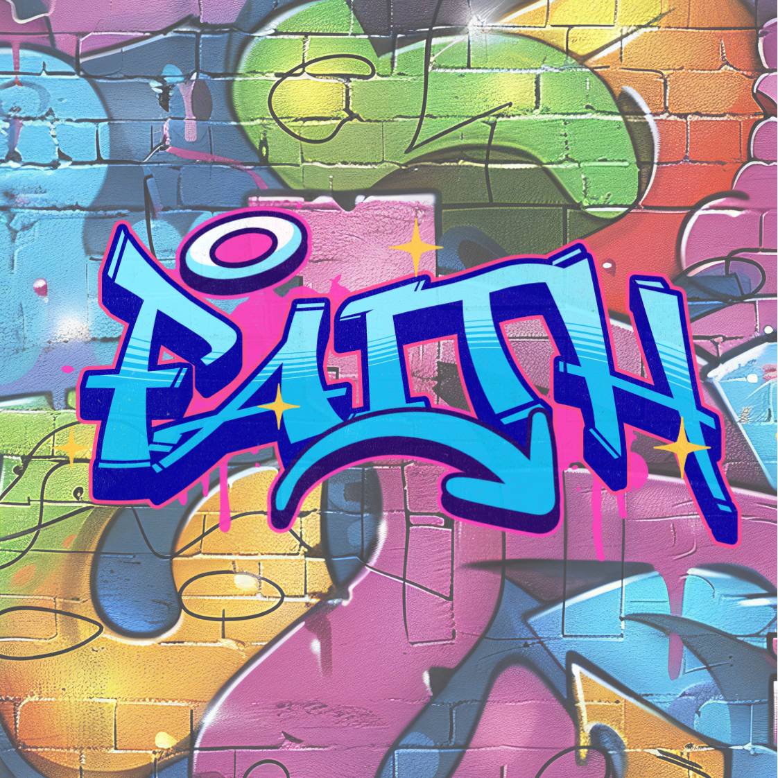 Graffiti Faith Coaster