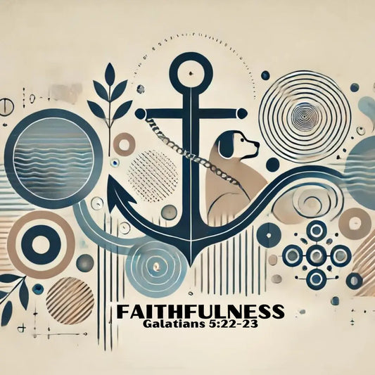 Fruit of the Spirt Faithfulness, Coaster, Galatians 5:22-23 - JazzyCrafting
