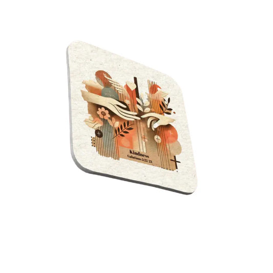 Fruit of the Spirt Kindness, Coaster, Galatians 5:22-23 - JazzyCrafting
