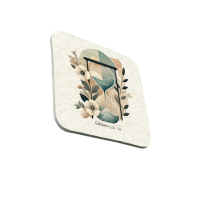 Fruit of the Spirt Patience, Coaster, Galatians 5:22-23 - JazzyCrafting