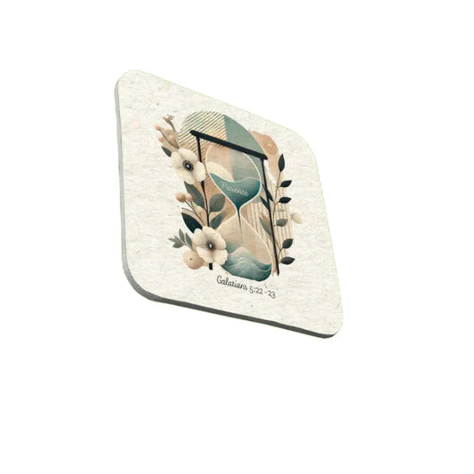 Fruit of the Spirt Patience, Coaster, Galatians 5:22-23 - JazzyCrafting