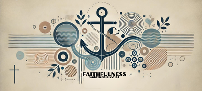 Fruit of the Spirt Faithfulness, Mug, Galatians 5:22-23