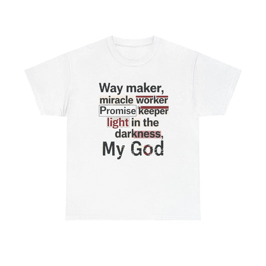 My God: A Statement of Faith t-shirt - JazzyCrafting
