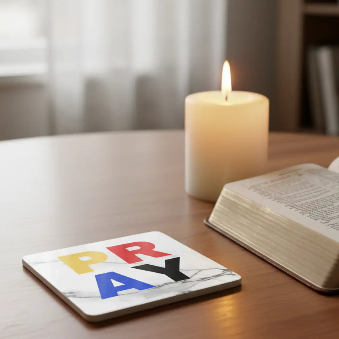 Prayer Coaster Printify