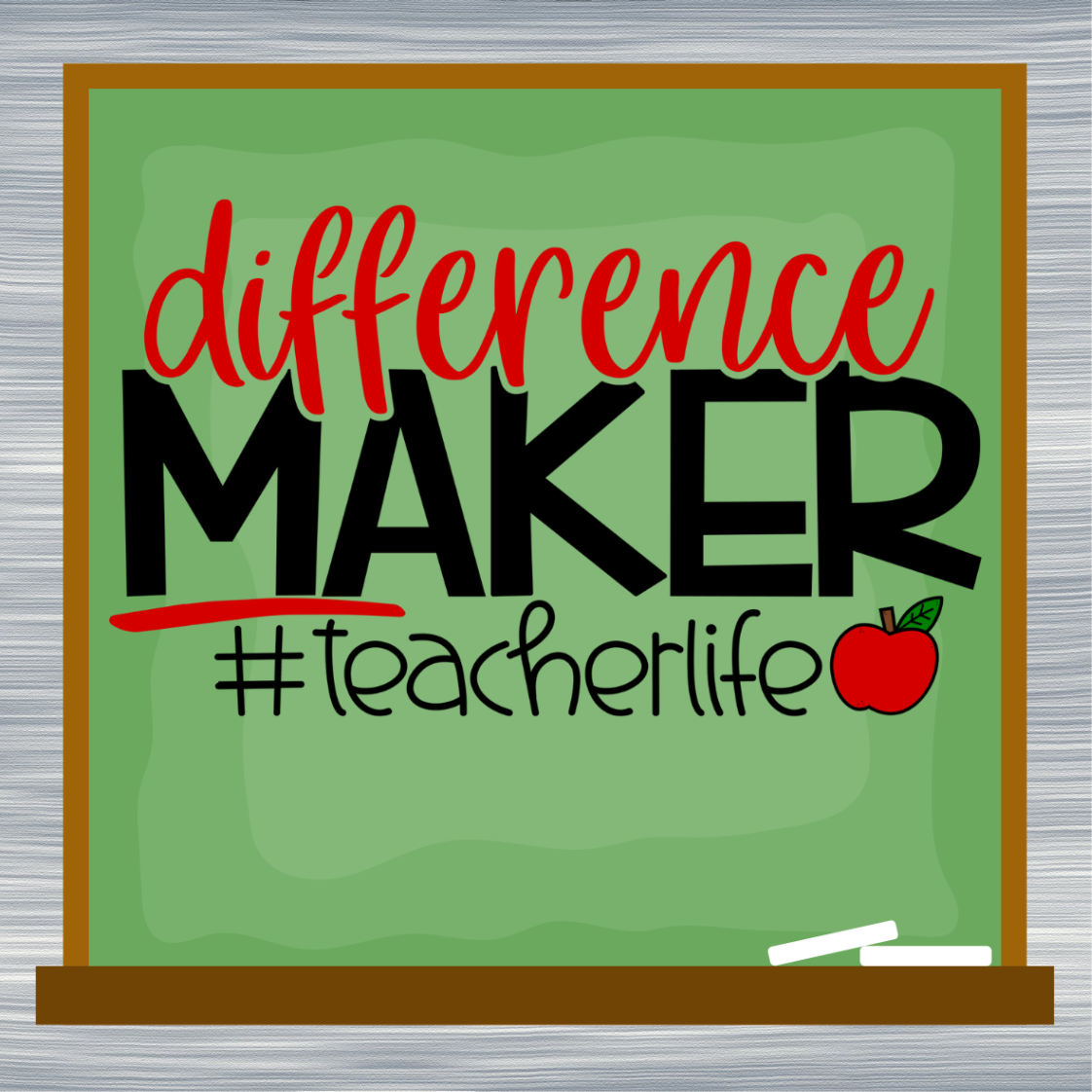 Teacher Coaster, Difference Maker