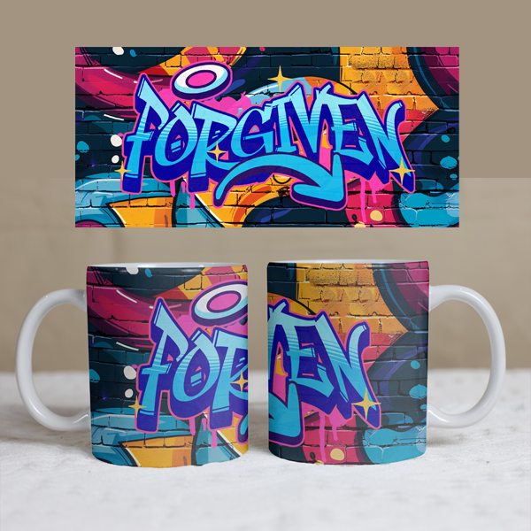 Graffiti Forgiven Mug