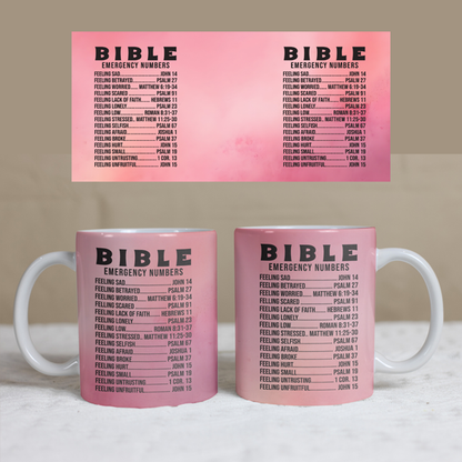 Christian Emergency Numbers Mug