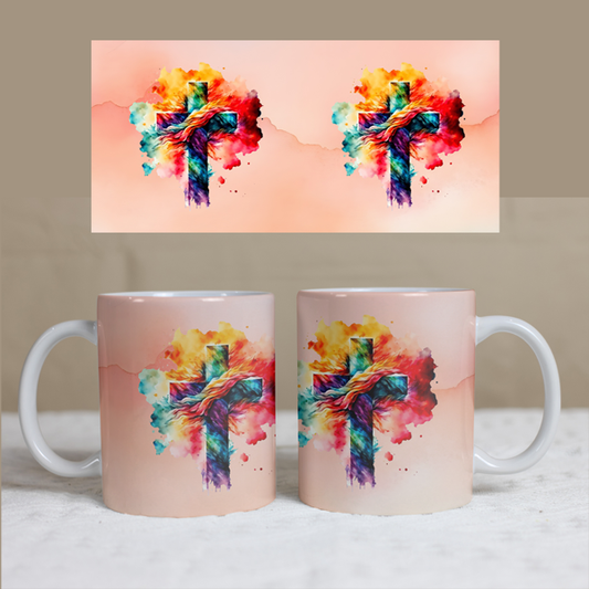 Bright Cross Mug